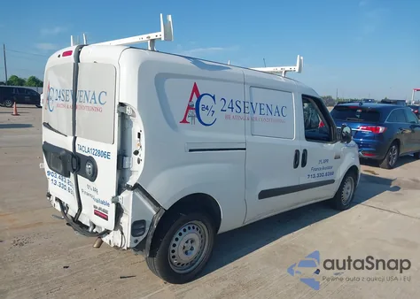 2022 Ram Promaster City Cargo Van from USA, damaged, VIN ZFBHRFAB4N6Y10489